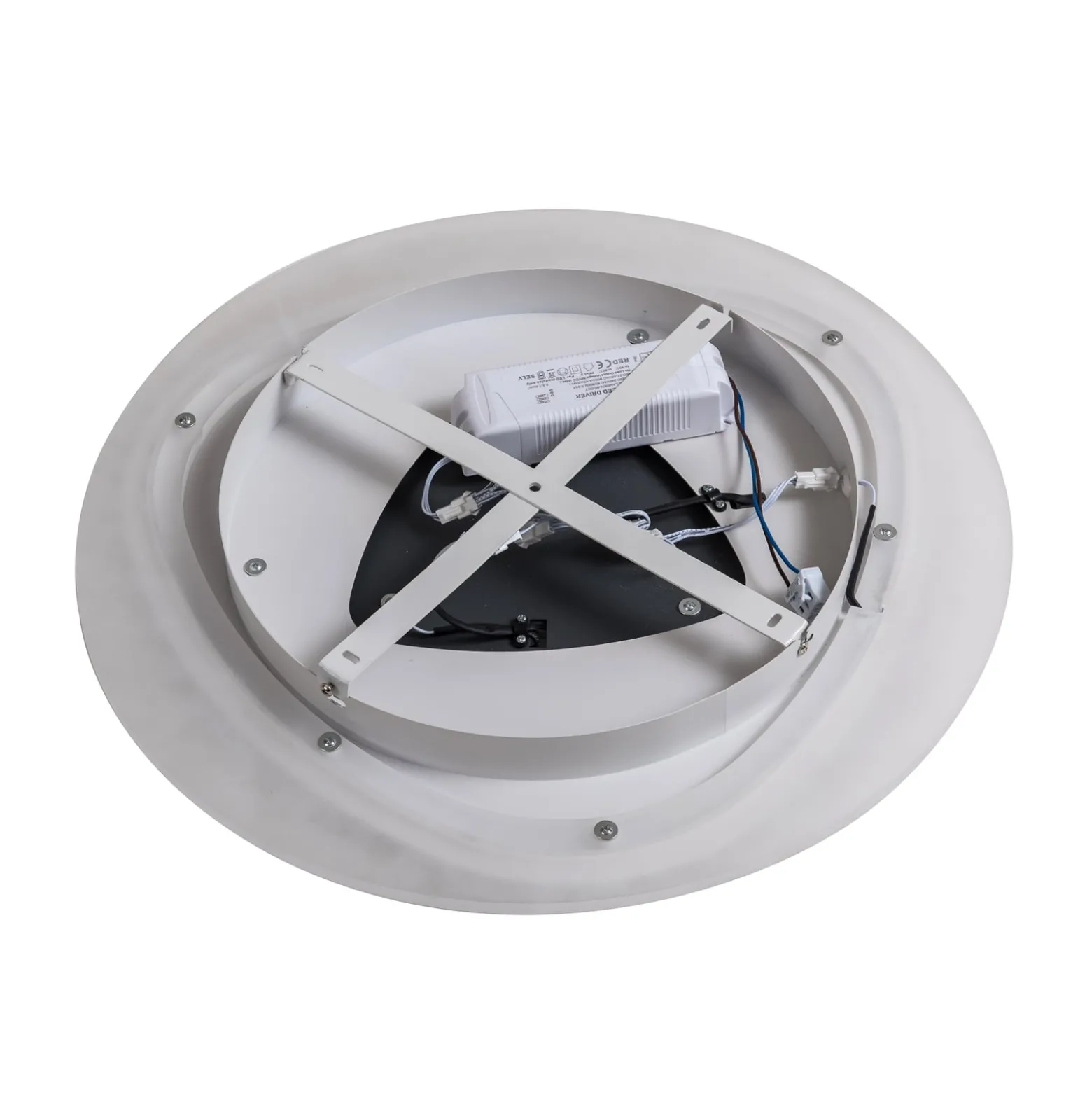 Lindby LED-kattovalaisin Rebeka, Ø 50 cm, CCT, kaukosäädin