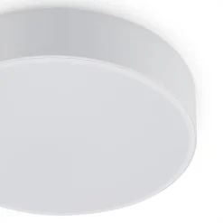 Lindby LED-kattovalaisin Simera, Ø 30cm, valkoinen, metallia