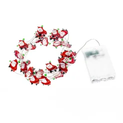 Lindby LED-kirkkovalaisimet Motje, joulupukki, 320 cm, IP20