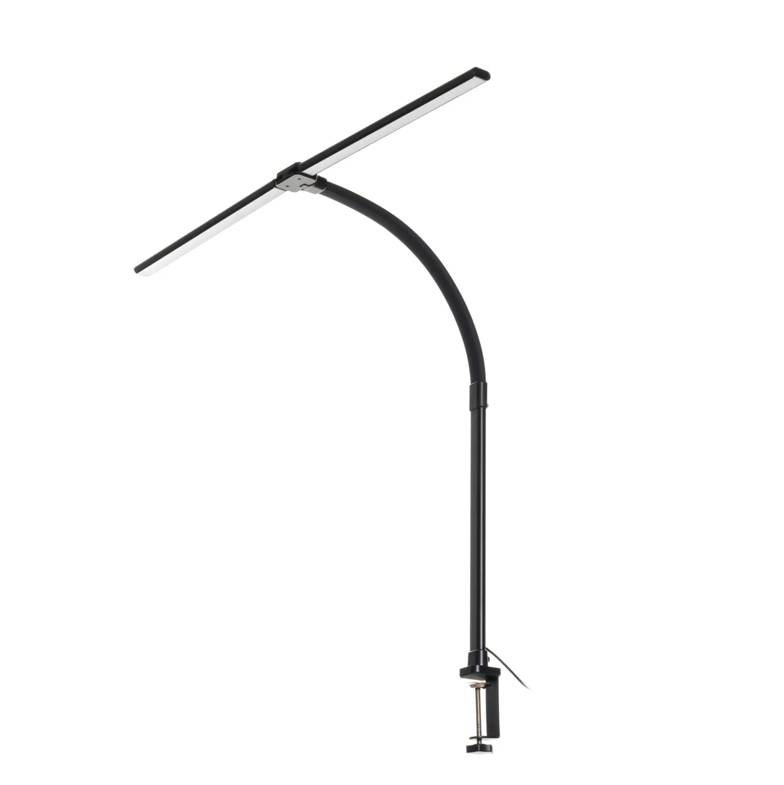 Lindby LED-klipsilamppu Nilay, korkeus 97,5 cm, CCT, kotitoimisto