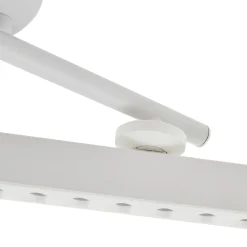 Lindby LED-kohdevalaisin Eldrin, valkoinen, 2-valo, valopisteet