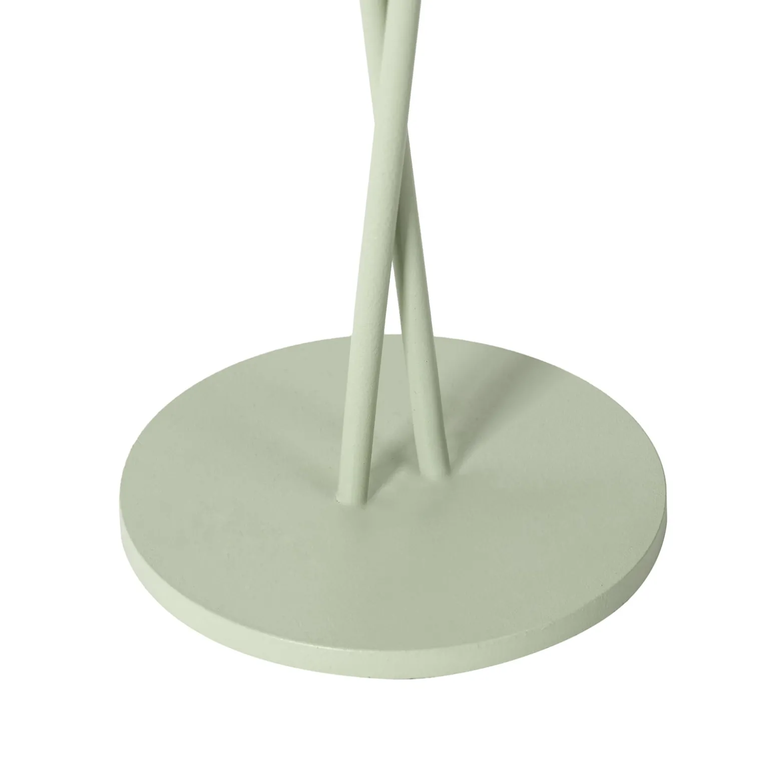 Lindby LED-ladattava pöytävalaisin Janea CROSS, vihreä, metallia