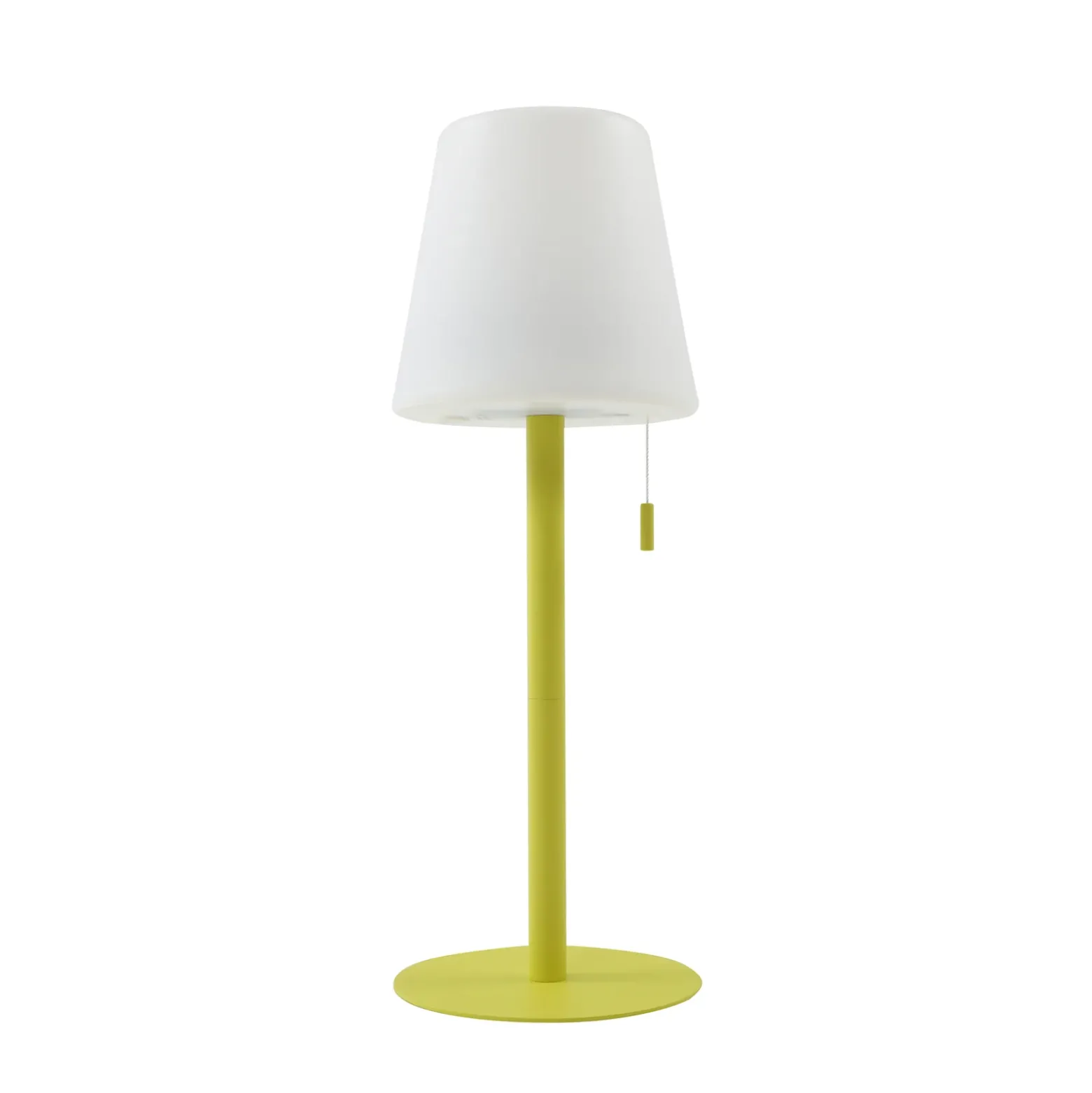 Lindby LED-ladattava valaisin Azalea keltainen alumiini CCT