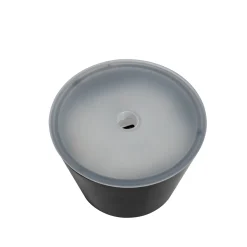 Lindby LED-ladattava valo Gaja, musta, USB, IP44, RGBW, himmeä.