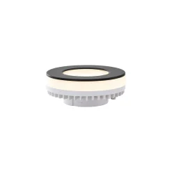 Lindby LED-lamppu, GX53, 4,8 W, musta, 2700 K, 7,5 x 3 cm