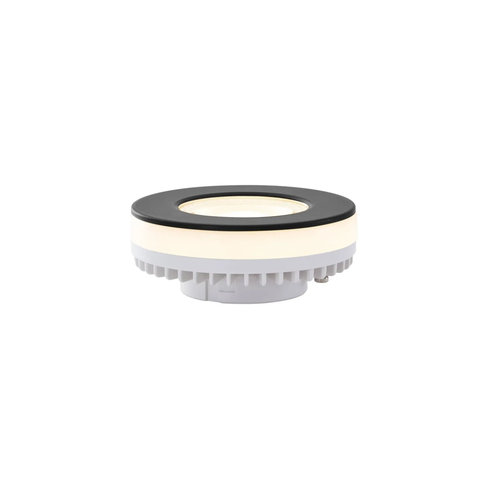 Lindby LED-lamppu, GX53, 4,8 W, musta, 2700 K, 7,5 x 3 cm