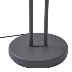 Lindby LED-lattiavalaisin Josefin, musta, lukuvalo, himmennettävä