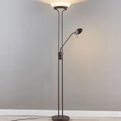 Lindby LED-lattiavalaisin Yveta, ruosteenvärinen, metallia, himmennettävä