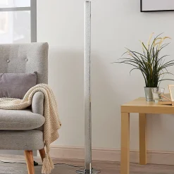 Lindby LED-lattiavalo Hadis, RGB, kaukosäädin, valkoinen, 120 cm