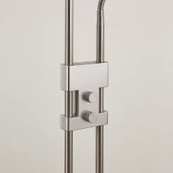 Lindby LED-lattiavalo Jonne, pyöreä, lukuvarsi, himmennettävä, 180 cm