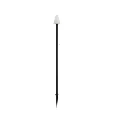 Lindby LED-maapiikkivalaisin Selinda, musta, korkeus 100 cm