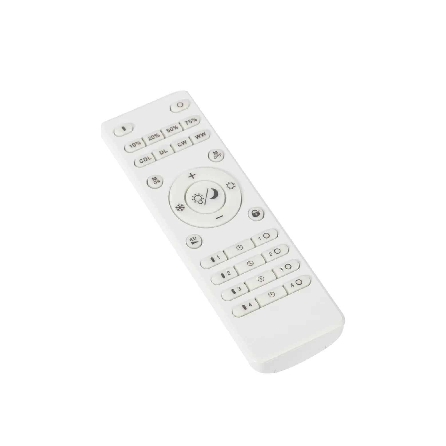 Lindby LED-paneeli Lamin, valkoinen, 30 cm, CCT, himmennettävä, kauko-ohjain