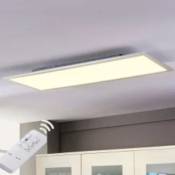 Lindby LED-paneeli Livel, CCT, 120 cm x 30 cm, kaukosäädin