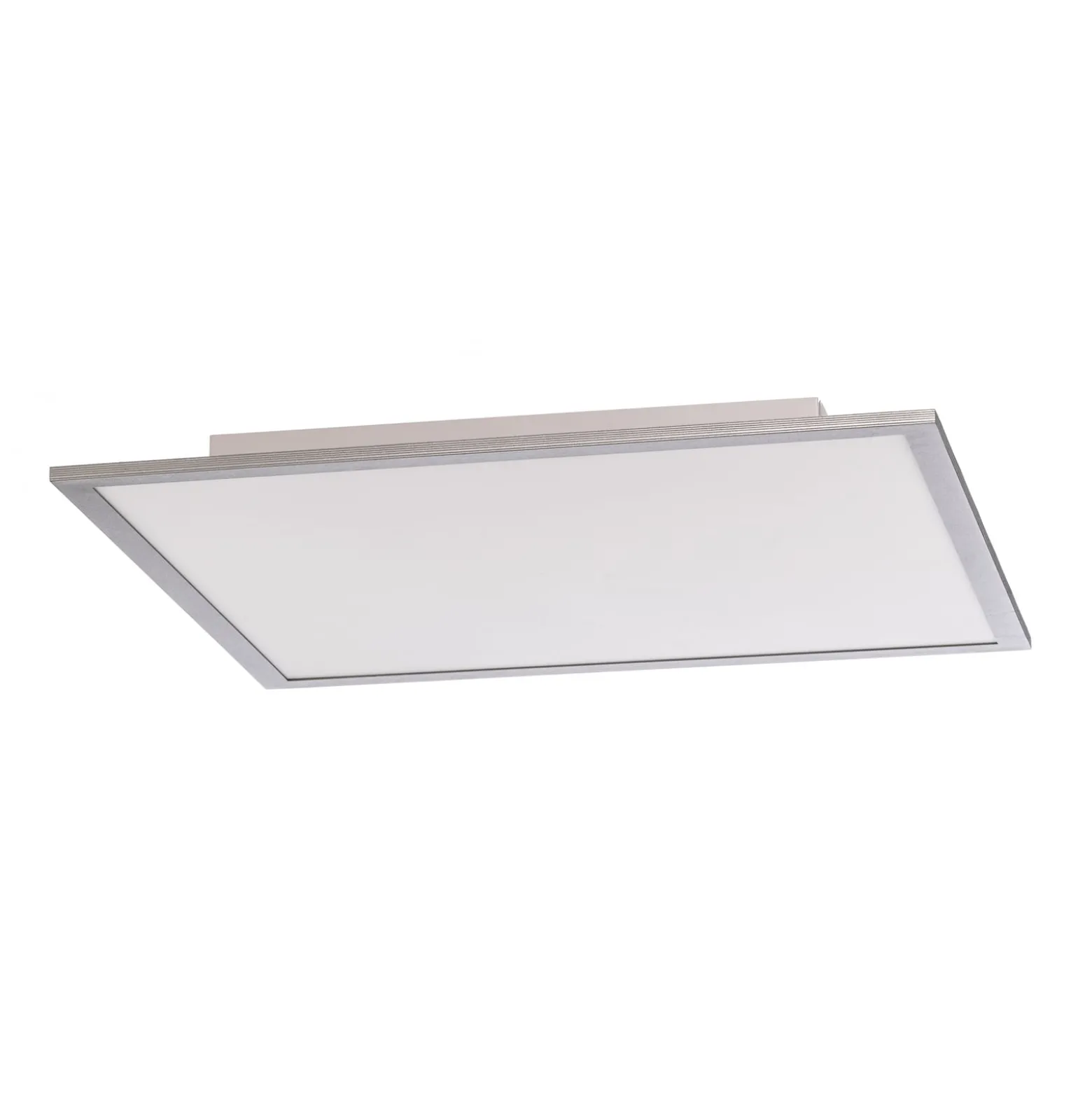 Lindby LED-paneeli Livel, 4000K, 62 cm x 62 cm, hopea, metallia