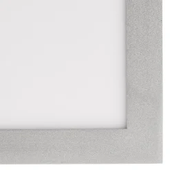 Lindby LED-paneeli Livel, 4000K, 62 cm x 62 cm, hopea, metallia