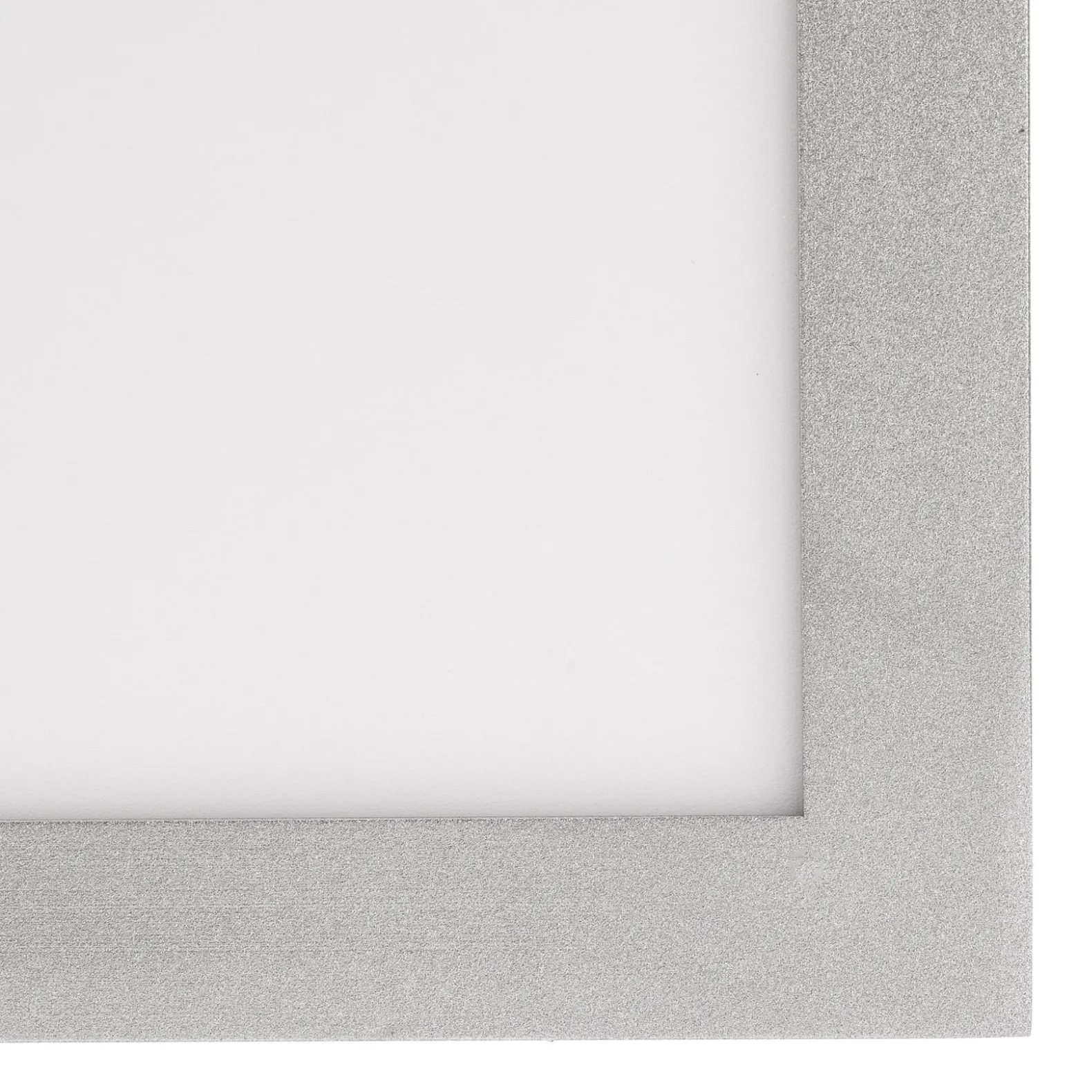 Lindby LED-paneeli Livel, 4000K, 62 cm x 62 cm, hopea, metallia