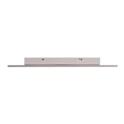 Lindby LED-paneeli Livel, 4000K, 62 cm x 62 cm, hopea, metallia