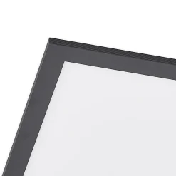 Lindby LED-paneeli Nelios, 40 x 40 cm, CCT, musta, metallia
