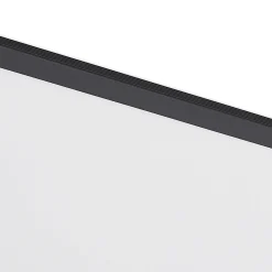 Lindby LED-paneeli Nelios, 62 x 62 cm, CCT, musta, metallia