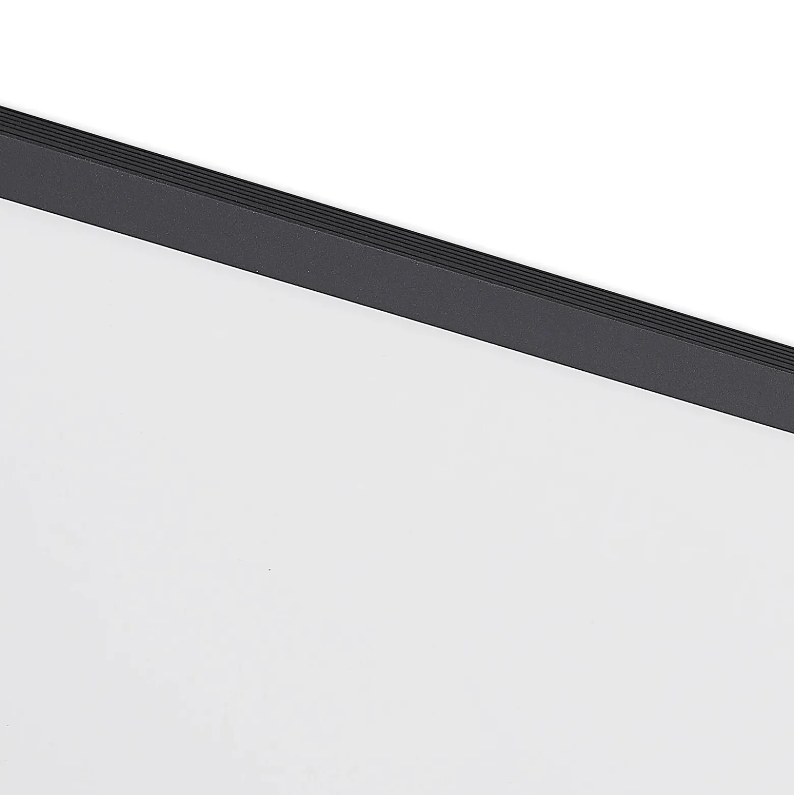 Lindby LED-paneeli Nelios, 62 x 62 cm, CCT, musta, metallia