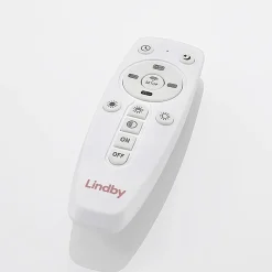 Lindby LED-paneeli Nelios, 62 x 62 cm, CCT, musta, metallia
