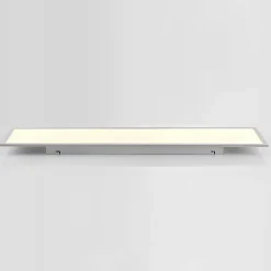 Lindby LED-paneeli Quais, 30 x 120 cm, valkoinen, alumiini, 4 000K