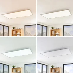 Lindby LED-paneeli Stenley, CCT, 120 cm x 60 cm, himmennettävä