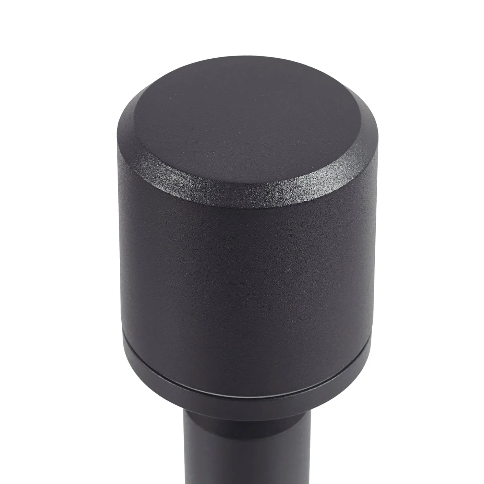 Lindby LED-polkujen valaisin Amila, musta, alumiinia, IP54