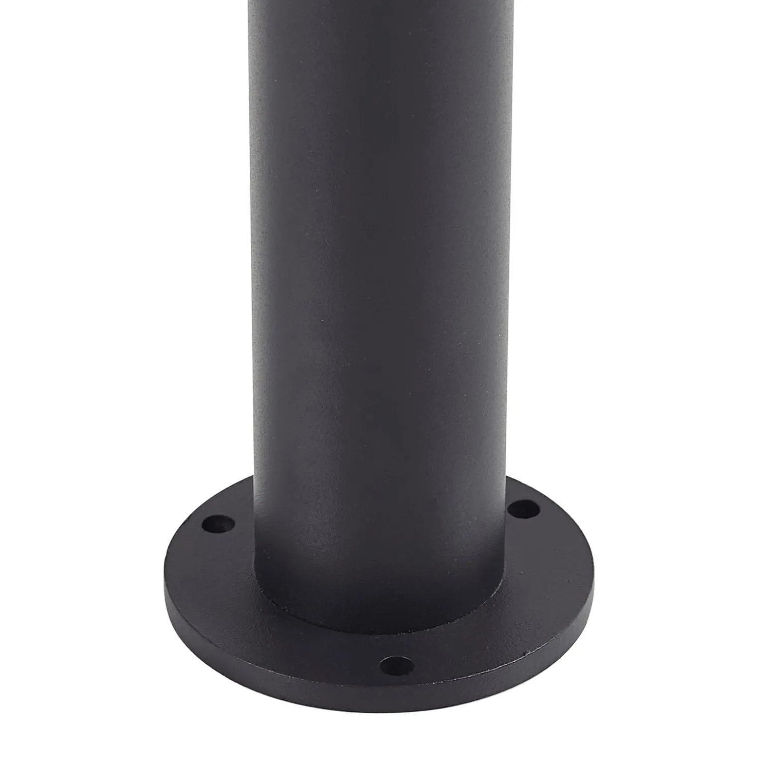 Lindby LED-polkujen valaisin Amila, musta, alumiinia, IP54