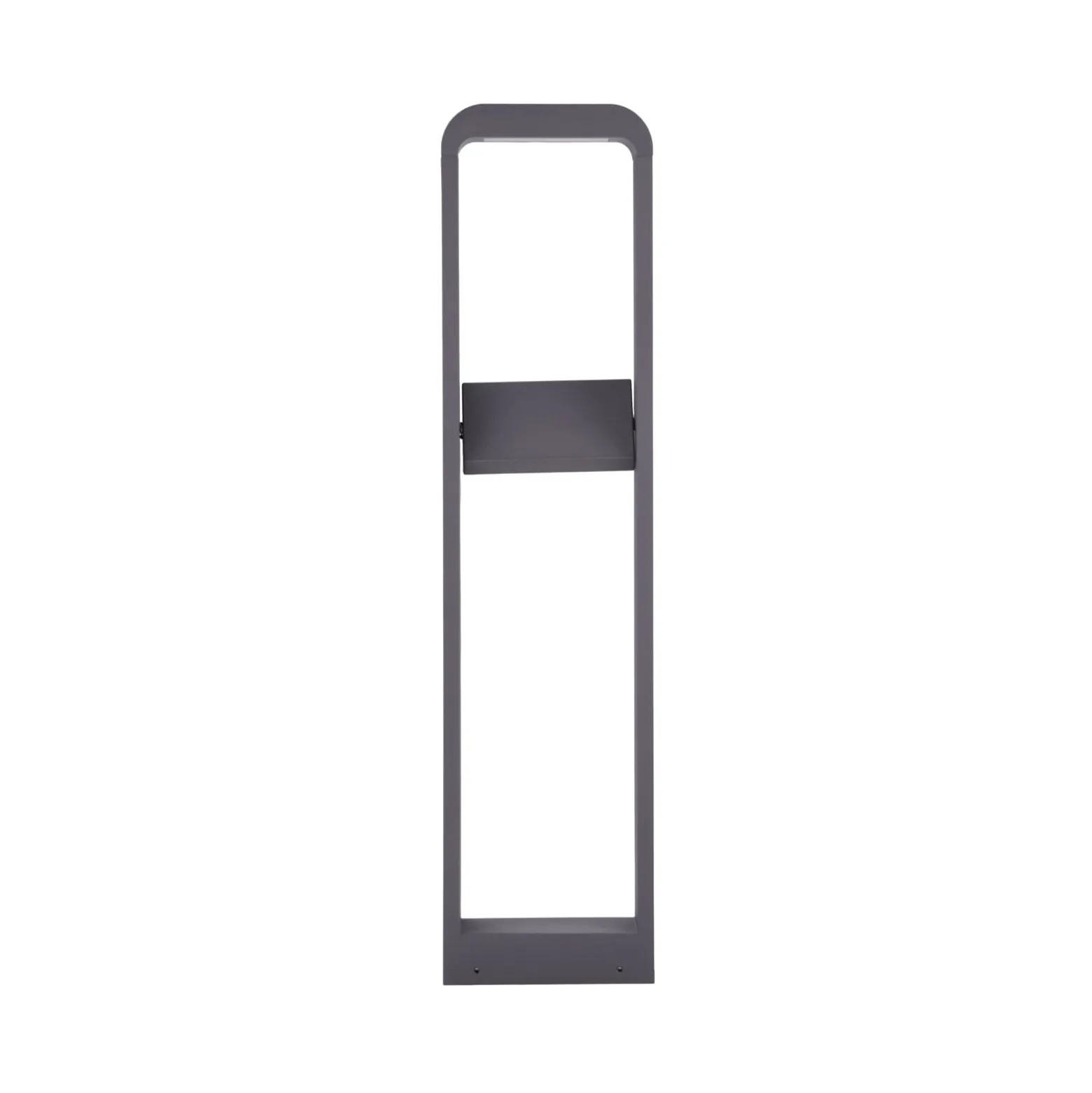 Lindby LED-polkujen valaisin Darko, 100cm, harmaa, metalli, IP54