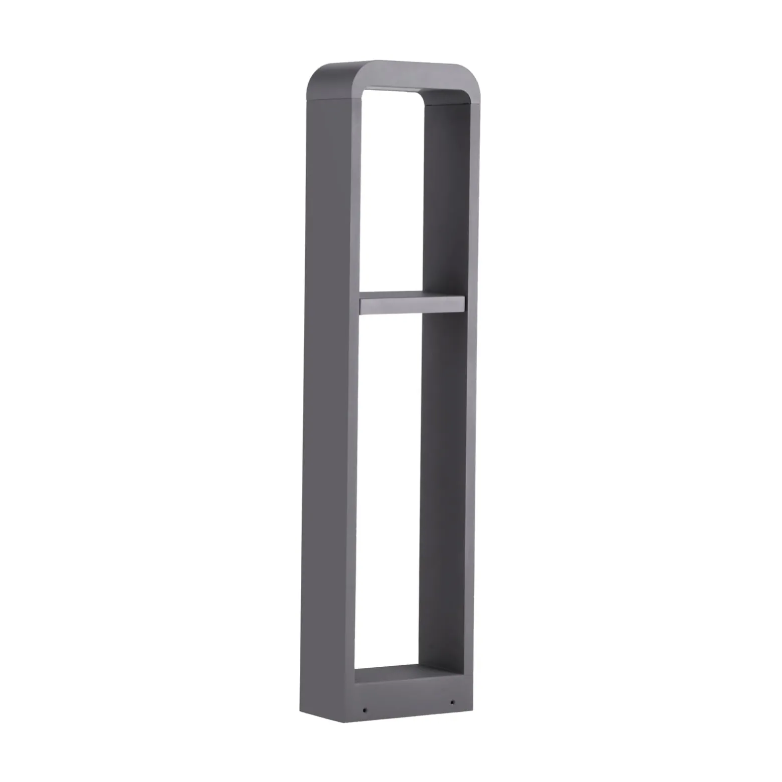 Lindby LED-polkujen valaisin Darko, 100cm, harmaa, metalli, IP54