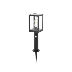 Lindby LED-pylväsvalaisin Relto, anturi, maakiila, 50 cm