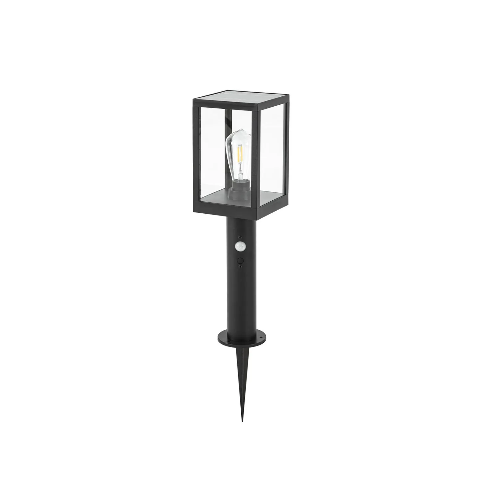 Lindby LED-pylväsvalaisin Relto, anturi, maakiila, 50 cm