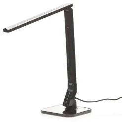 Lindby LED-pöytävalaisin Eleni, musta, CCT, himmennettävä