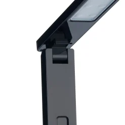 Lindby LED-pöytävalaisin Eleni, musta, CCT, himmennettävä