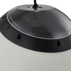Lindby LED-riippuvalaisin Eleia, RGBW, 20 cm, ladattava akku