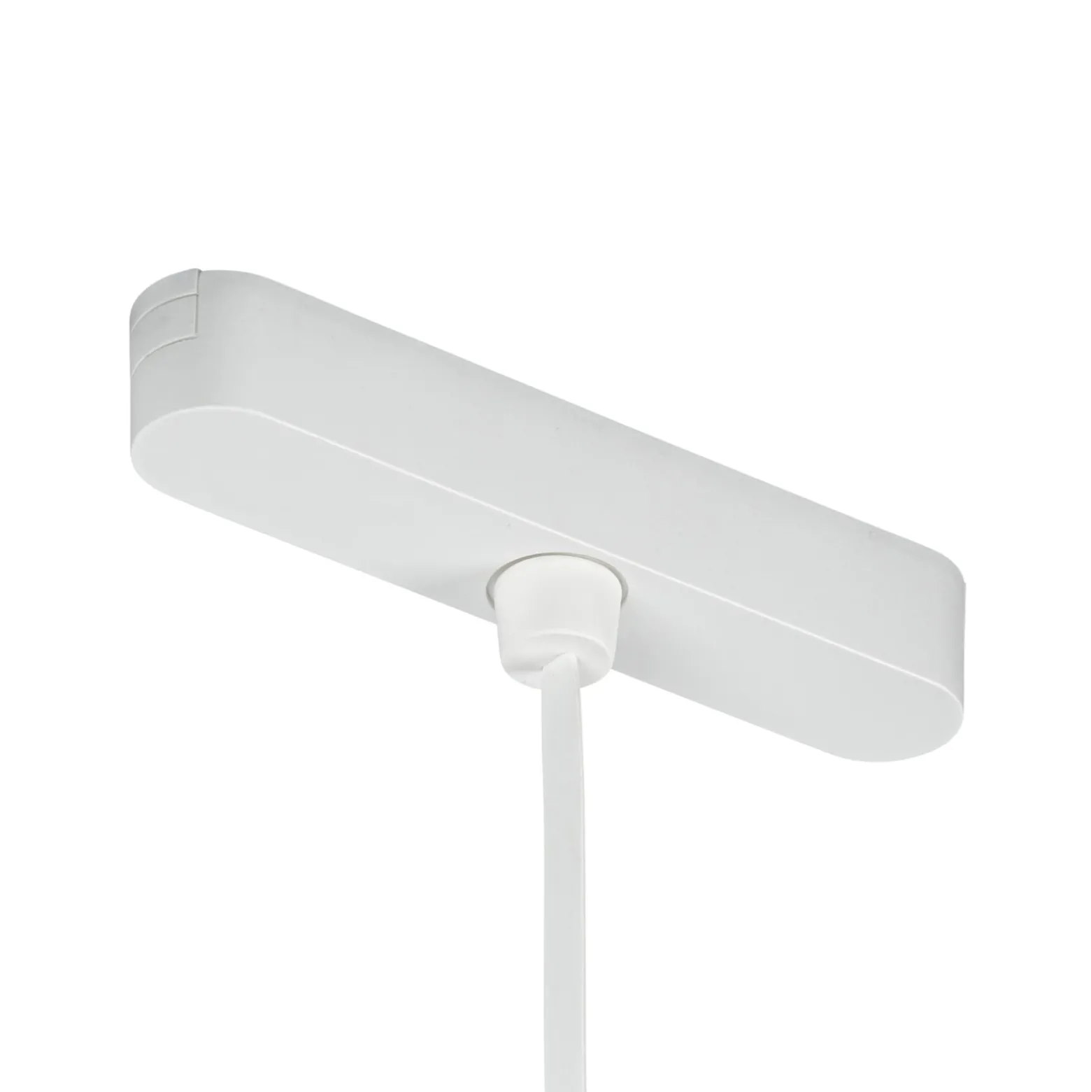 Lindby LED-riippuvalaisin Lumaro, valkoinen, Ø 6,2 cm, 48V, himmennettävä