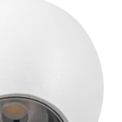 Lindby LED-riippuvalaisin Lumaro, valkoinen, Ø 6,2 cm, 48V, himmennettävä