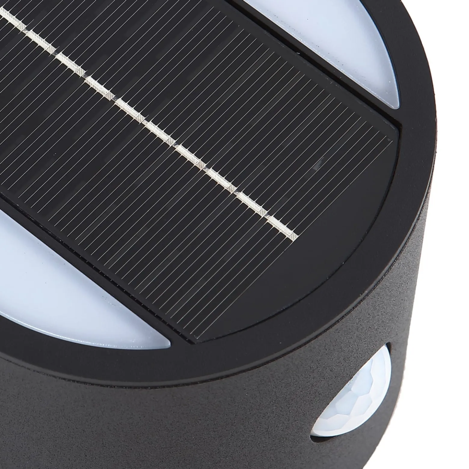 Lindby LED-seinävalaisin Amren, musta, ABS, anturi