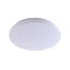 Lindby LED-ulkokattovalaisin Kirkola, 4000 K, halkaisija 34 cm, valkoinen