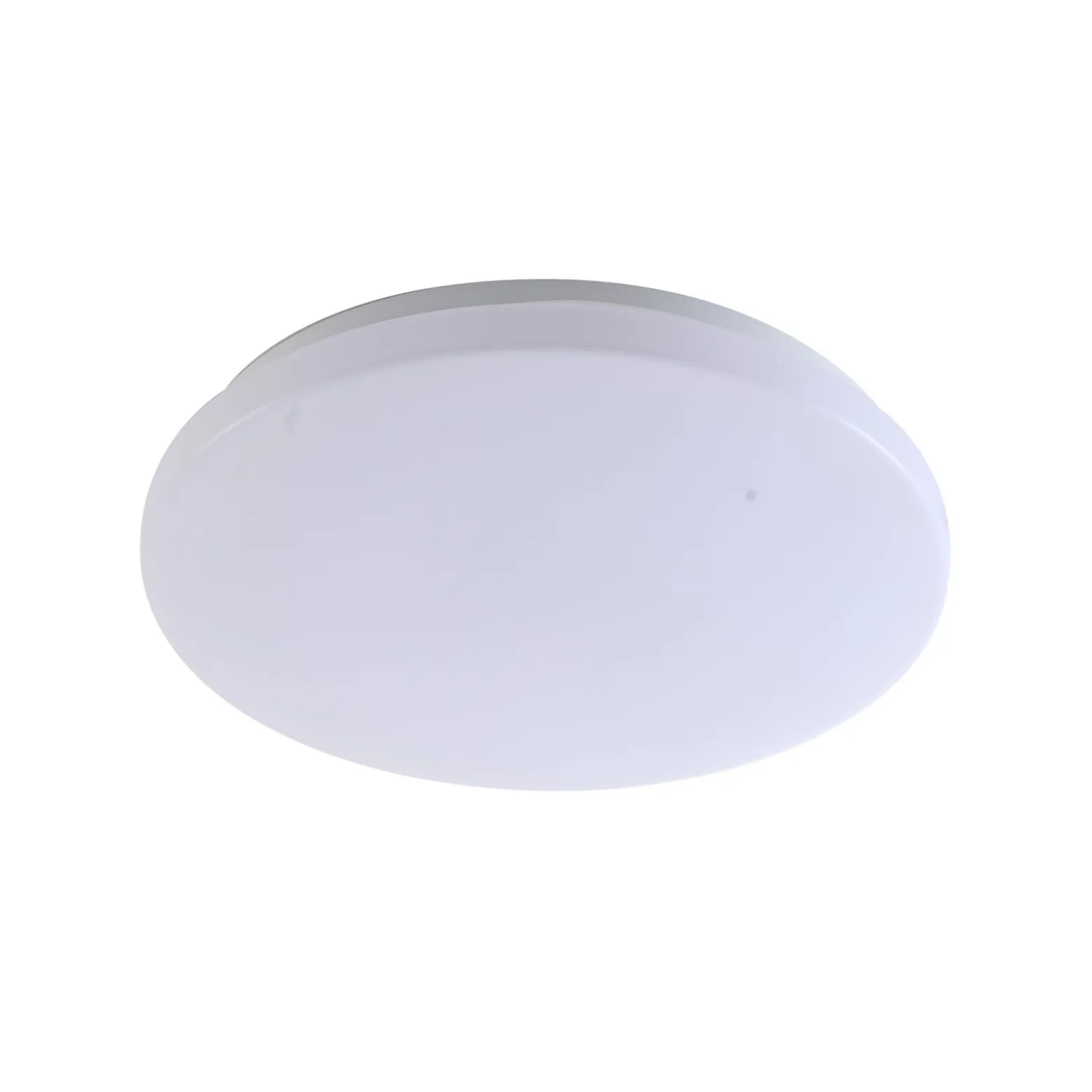 Lindby LED-ulkokattovalaisin Kirkola, 4000 K, halkaisija 34 cm, valkoinen