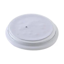 Lindby LED-ulkokattovalaisin Kirkola, 3000 K, halkaisija 34 cm, valkoinen
