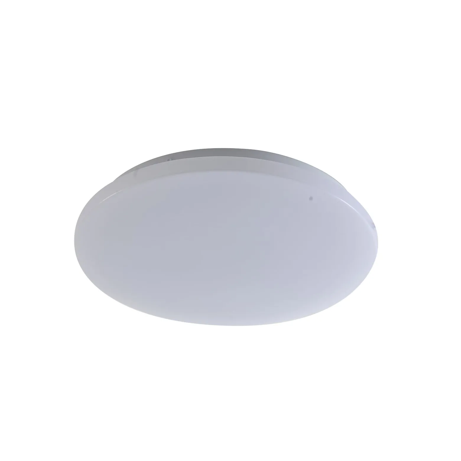 Lindby LED-ulkokattovalaisin Kirkola, 3000 K, halkaisija 34 cm, valkoinen