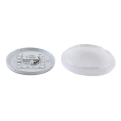 Lindby LED-ulkokattovalaisin Kirkola, 4000 K, halkaisija 26 cm, valkoinen