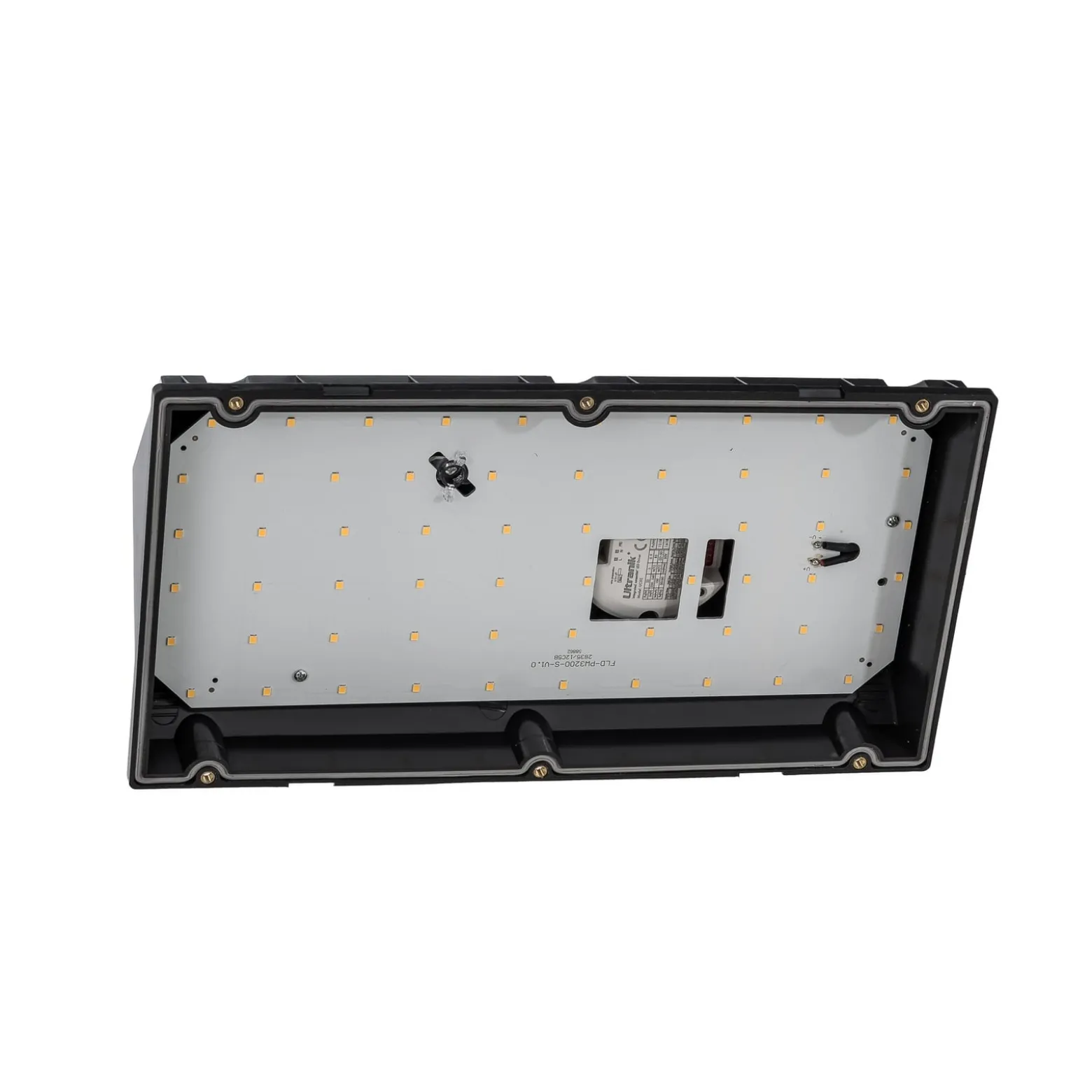 Lindby LED-ulkoseinävalaisin Abby, harmaa, muovia, IP65