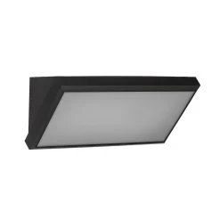 Lindby LED-ulkoseinävalaisin Abby, harmaa, muovia, IP65
