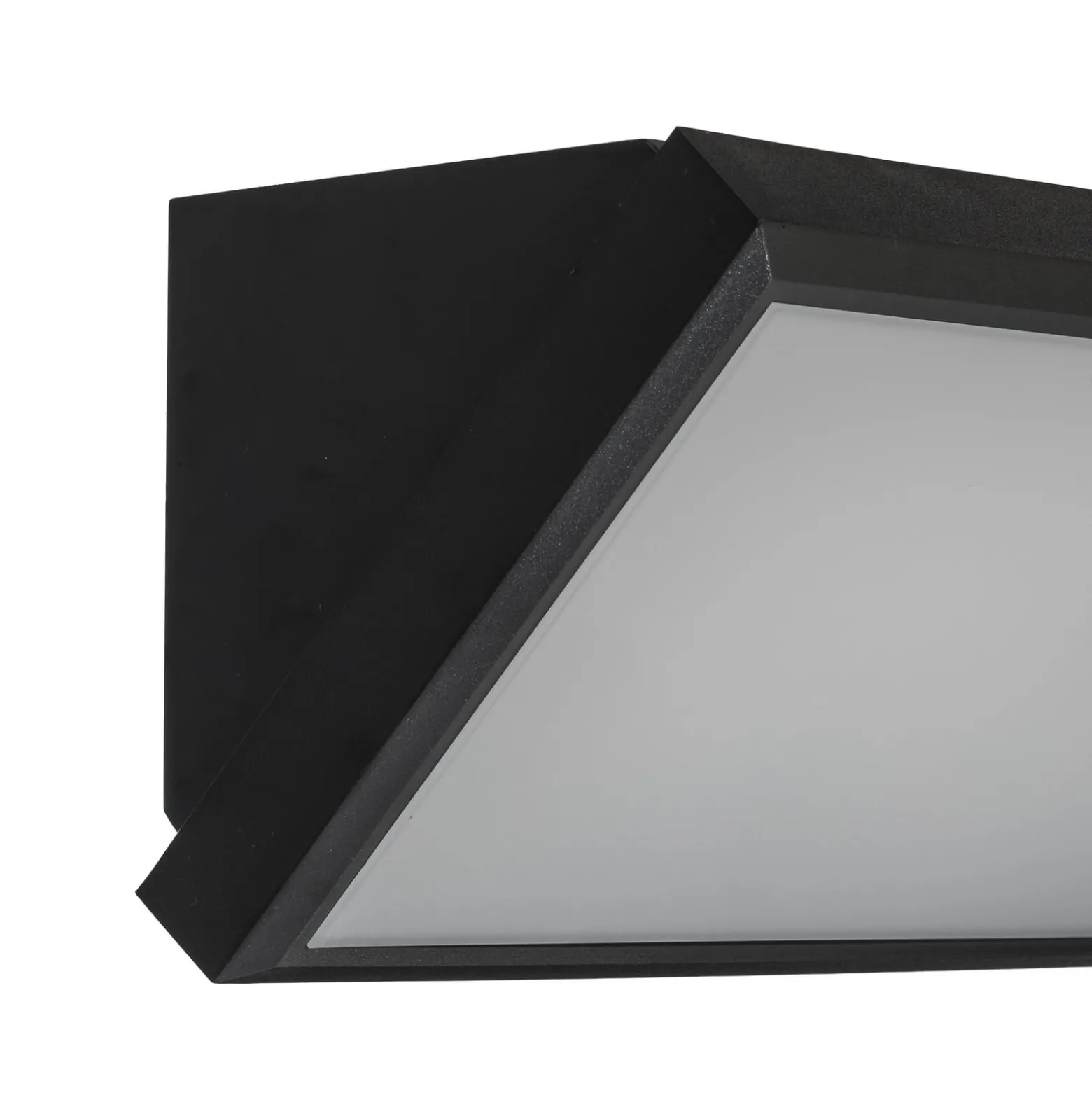Lindby LED-ulkoseinävalaisin Abby, harmaa, muovia, IP65
