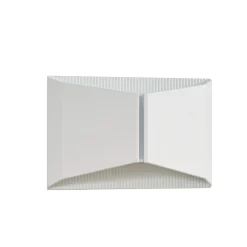 Lindby LED-ulkoseinävalaisin Anlira, valkoinen, Up & down, IP65