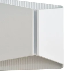 Lindby LED-ulkoseinävalaisin Anlira, valkoinen, Up & down, IP65