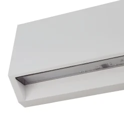 Lindby LED-ulkoseinävalaisin Appeso, leveys 22 cm, 2 kpl:n sarja